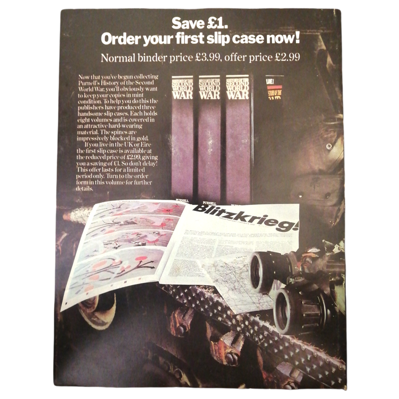 Purnell`s History Of The Second World War New Monthly Edition Book 7, 8 , 9, 10, 12 And 13 Set By Pu