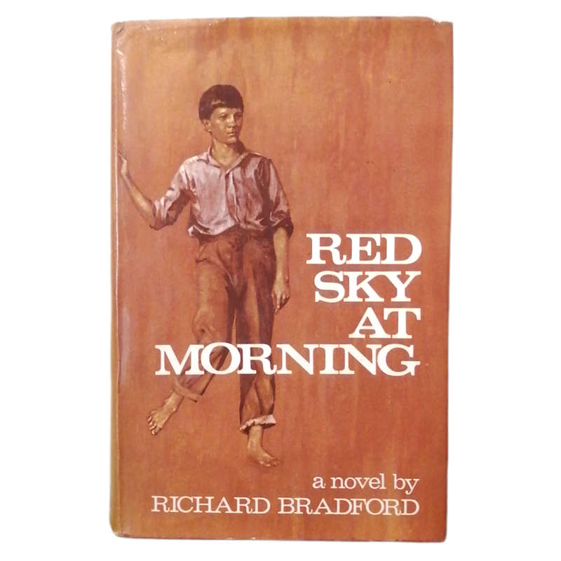 Red Sky At Morning- A Novel by Richard Bradford 1969 Hardcover w/ Dustjacket