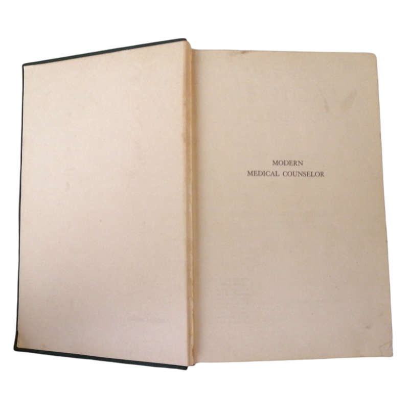 Modern Medical Counselor by Hubert O. Swartout 1943 Hardcover w/o Dustjacket