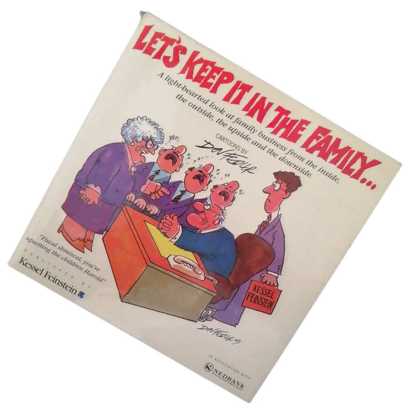 Let`s Keep It In The Family by Dov Fedler First Edition 1993 Softcover