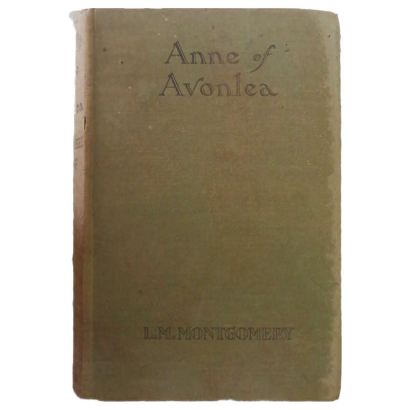 Anne Of Avonlea by L. M. Montgomery 1930 Hardcover w/o Dustjacket