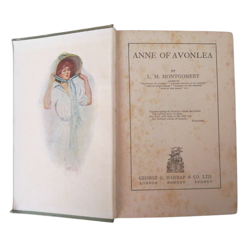 Anne Of Avonlea by L. M. Montgomery 1930 Hardcover w/o Dustjacket