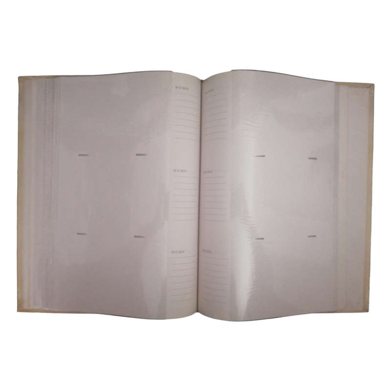 300 Pocket- Book Type Slip-In Yellow Rose Photo Album- With Memo Writing Area