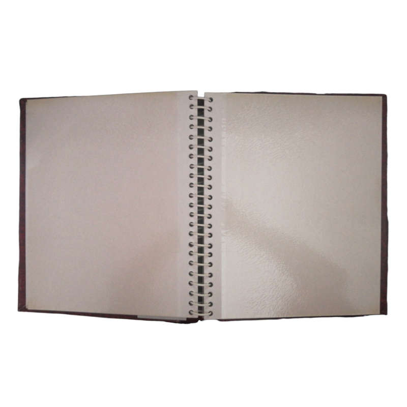 40 Pocket- Ring Binder Type Self Adhesive Burgundy Photo Album