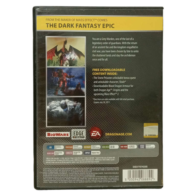 Dragon Age Origins PC (DVD)