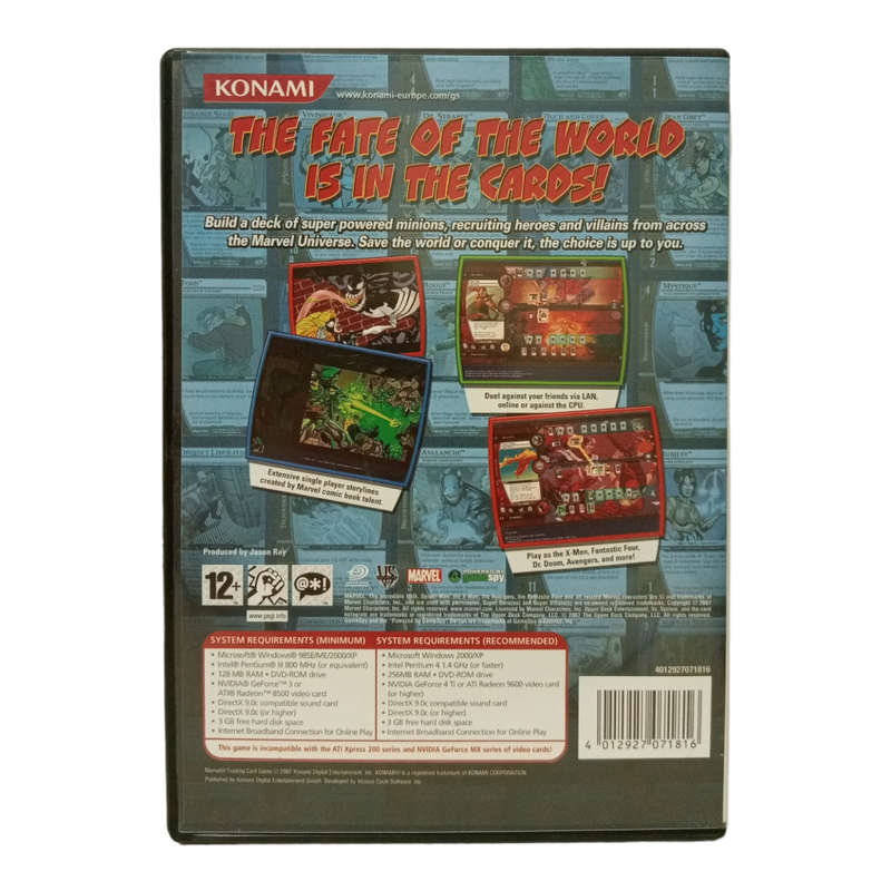 Marvel Trading Card Games PC (DVD)