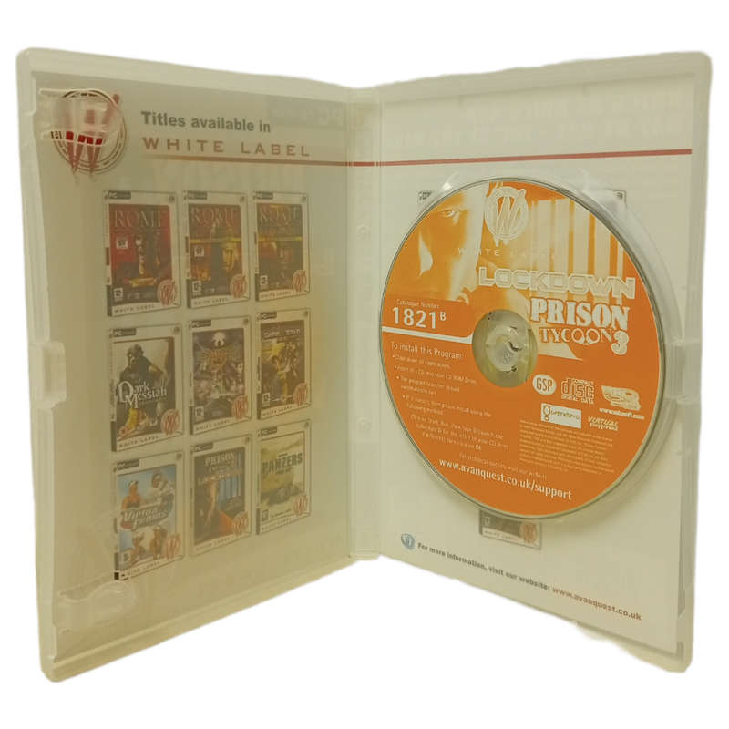 Prison Tycoon 3 - Lockdown PC (CD)