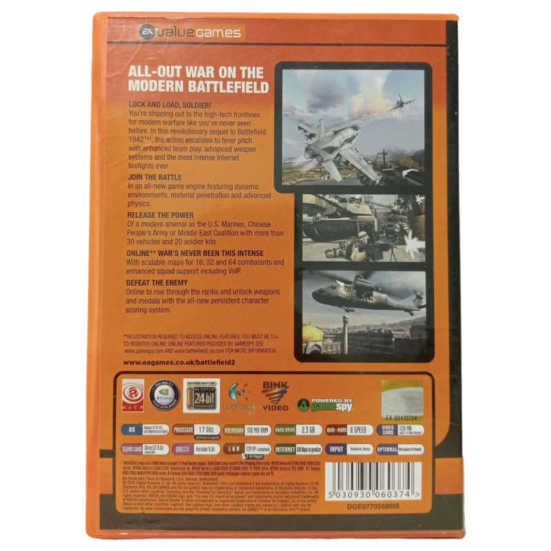 Battlefield 2 PC (DVD)