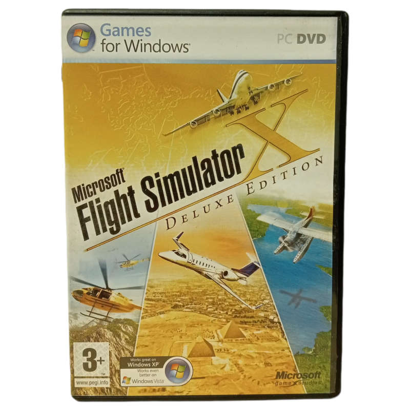 Flight Simulator X - Deluxe Edition PC (DVD)