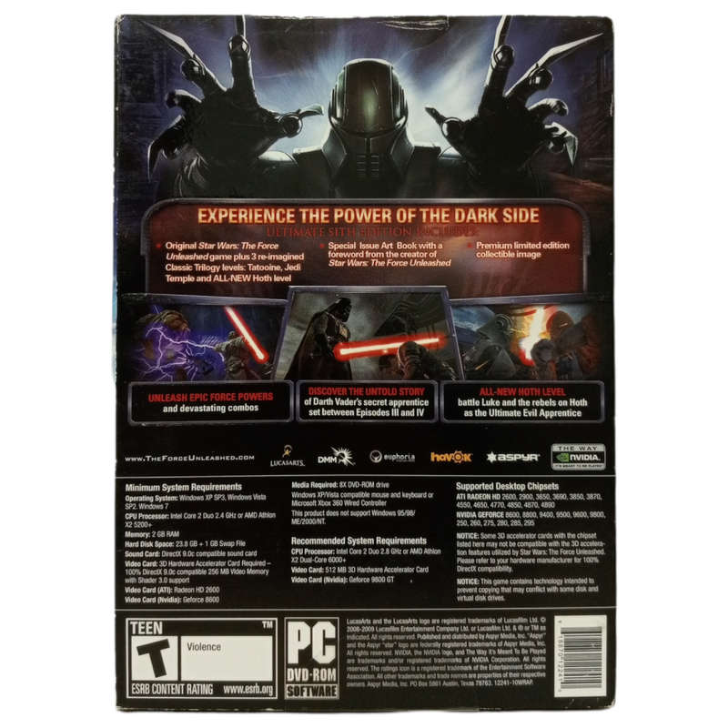 Star Wars - The Force Awakens Unleashed PC (DVD)
