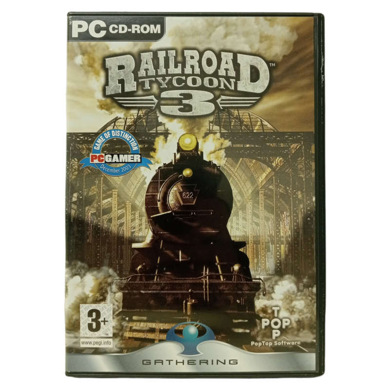 Railroad Tycoon 3 PC (CD)