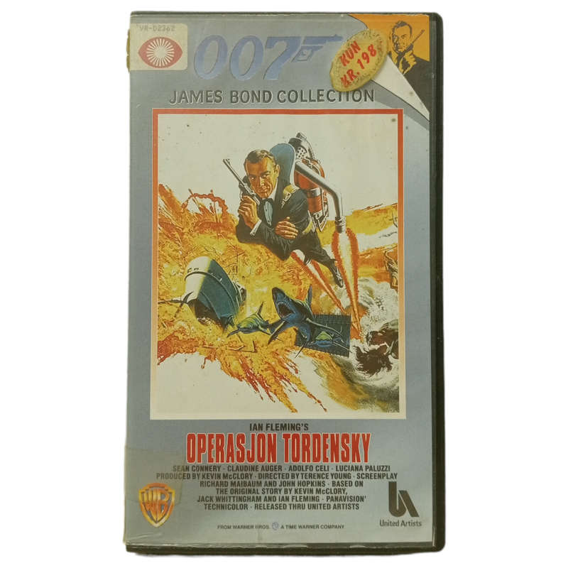 James Bond - Operasion Tordensky VHS