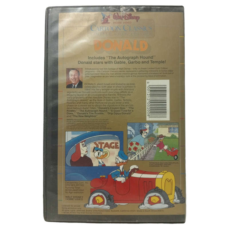 Donald VHS