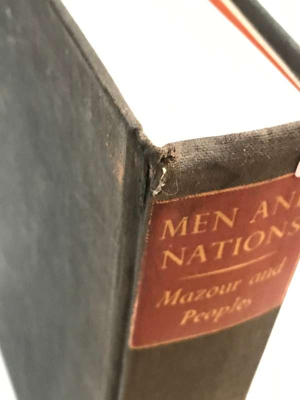 Men and nations : a world history Hardcover 1961 (No dust Jacket) 1st Edition