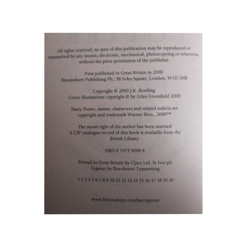 Harry Potter Book 1-7 Set by J. K. Rowling