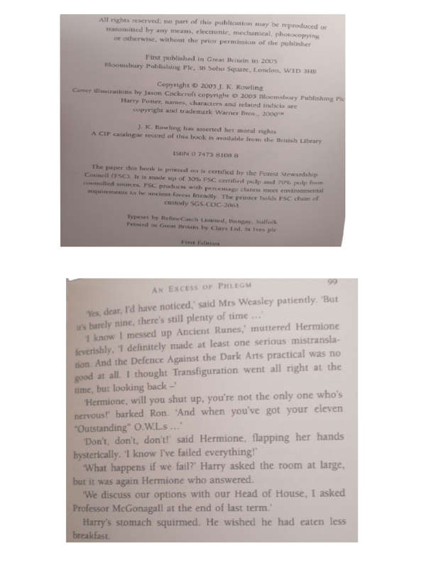 Harry Potter Book 1-7 Set and Harry Potter And The Cursed Child by J. K. Rowling