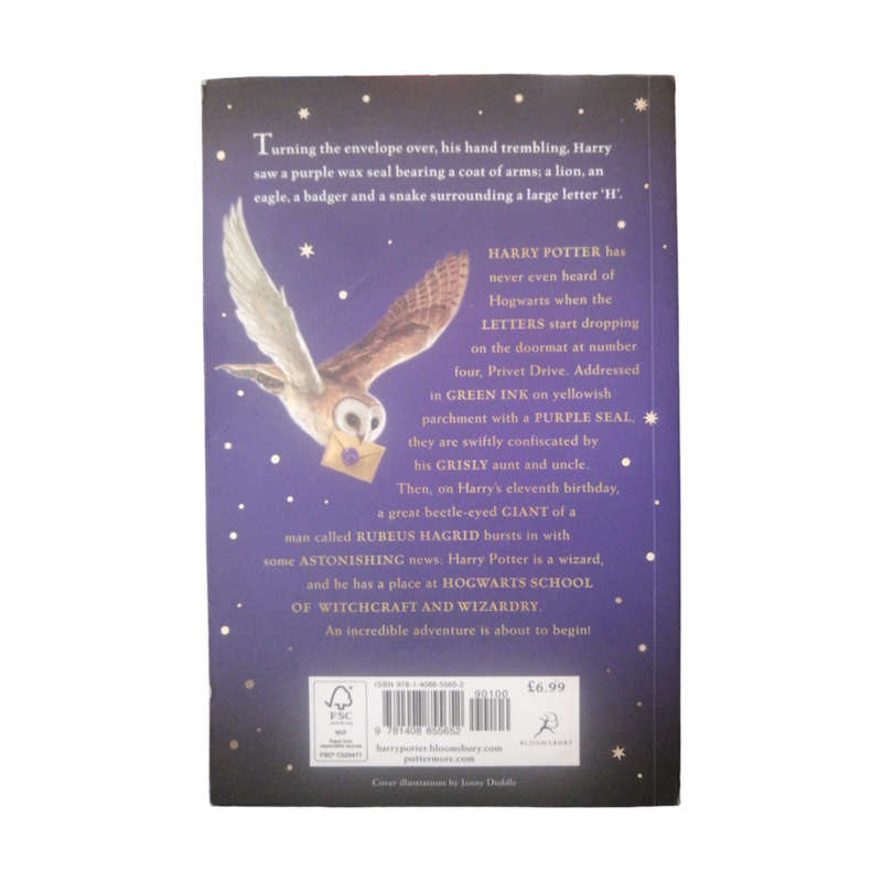 2014 Harry Potter And The Philosopher`s Stone by J. K. Rowling Softcover