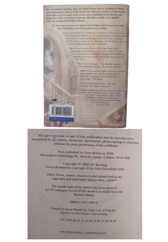 Harry Potter Book 1-7 Set and Harry Potter And The Cursed Child by J. K. Rowling