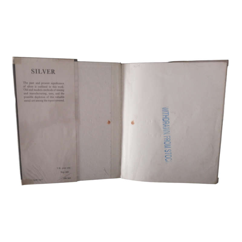 1971 Silver by Sara Hannum Chase Hardcover w/ Dustjacket