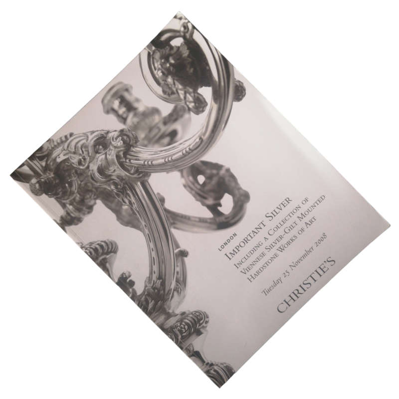 2008 Christie`s London Important Silver Softcover