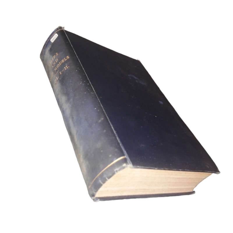 1932 Ships And Ship Models Volume 1 1931-1932 Hardcover w/o Dustjacket