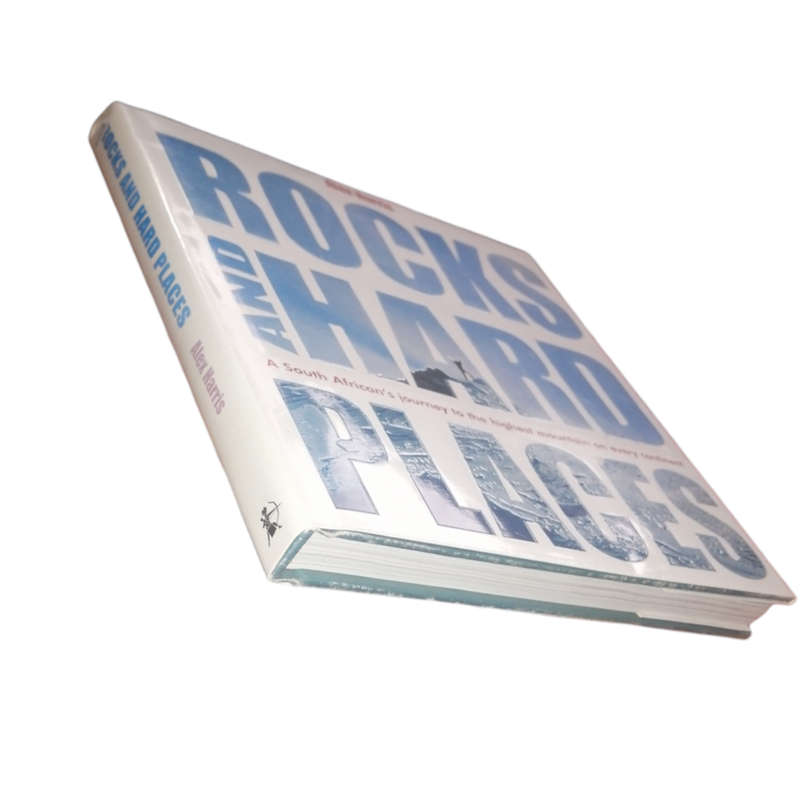 2004 Rocks And Hard Places by Alex Harris Hardcover w/ Dustjacket
