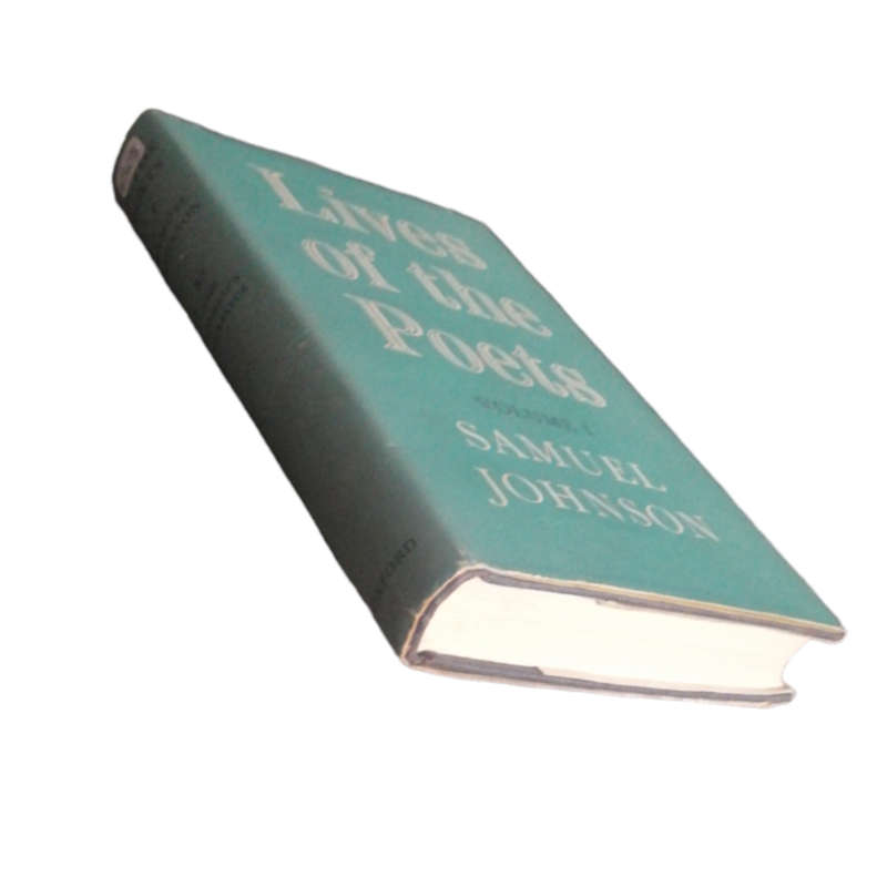 1955 Lives Of The Poets- Volume 1 by Samuel Johnson Hardcover w/ Dustjacket