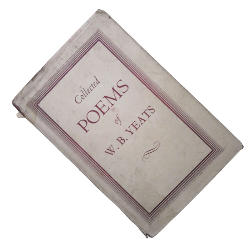 1969 Collected Poems Of W. B. Yeats Hardcover w/ Dustjacket