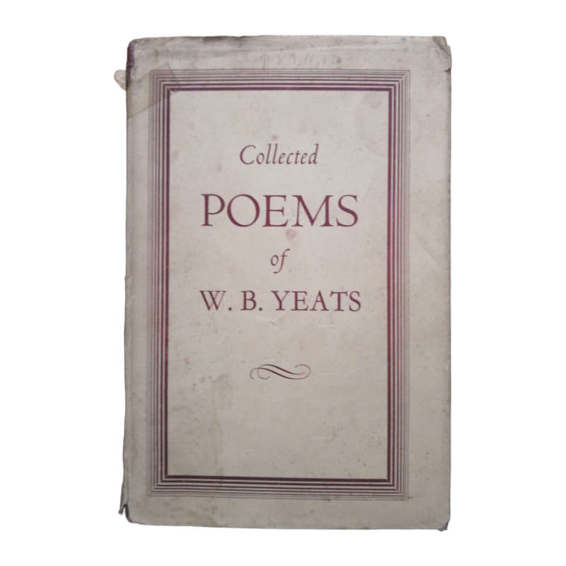 1969 Collected Poems Of W. B. Yeats Hardcover w/ Dustjacket