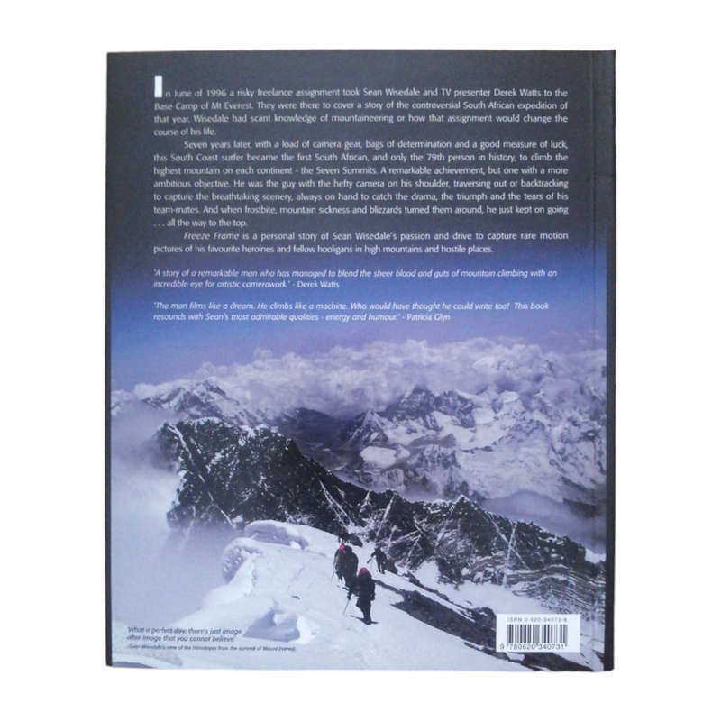 2005 Freeze Frame by Sean Wisedale Softcover
