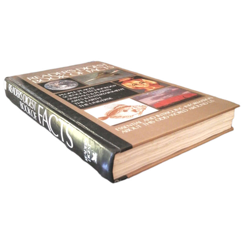 Reader`s Digest Book Of Facts 1989 First Edition Hardcover w/o Dustjacket