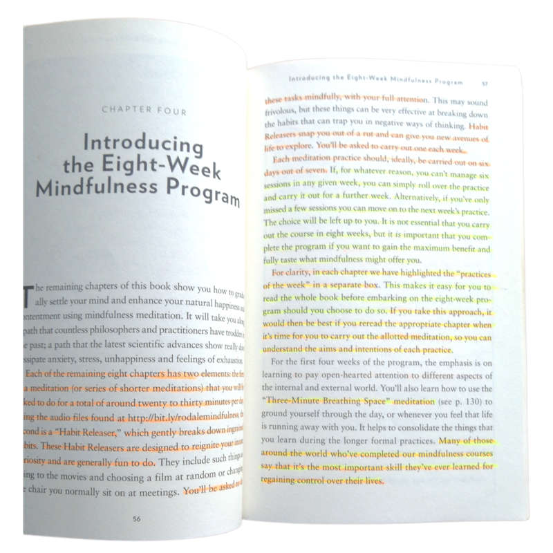 Mindfulness by Mark Williams and Danny Penman 2012 Softcover