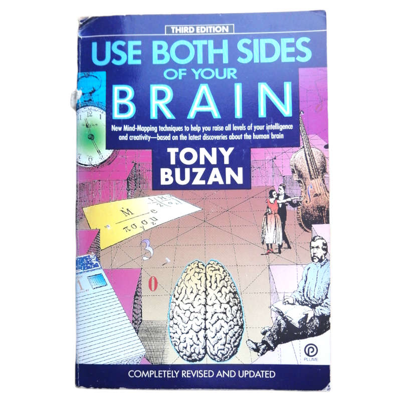 Use Both Sides Of Your Brain by Tony Buzan 1991 Softcover