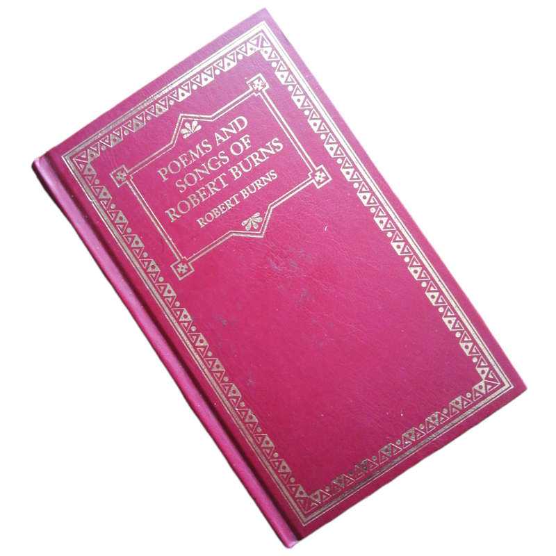 Poems And Songs Of Robert Burns by Robert Burns 1960 Hardcover w/o Dustjacket