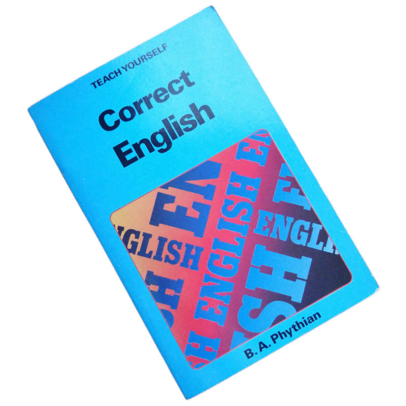 Teach Yourself Correct English by B. A. Phythian 1991 Softcover