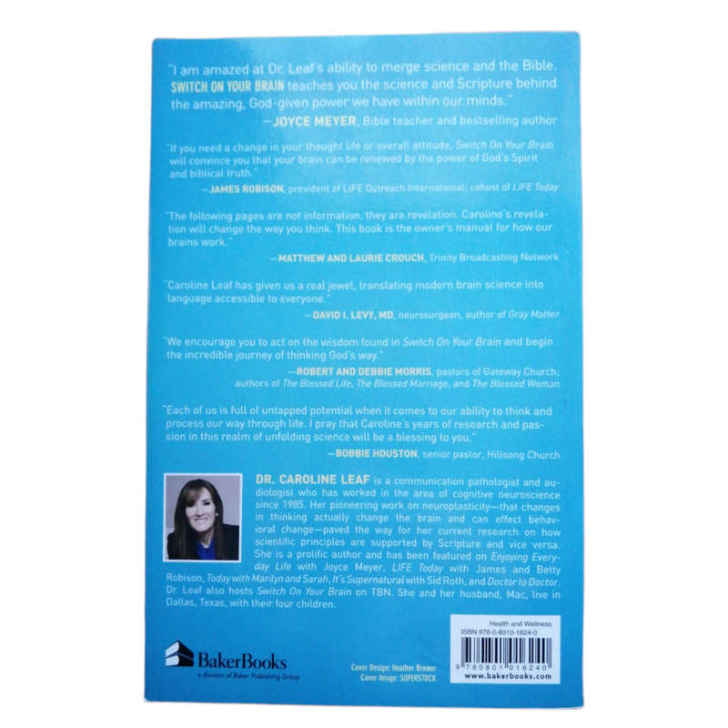 Switch On Your Brain by Dr. Caroline Leaf 2013 Softcover