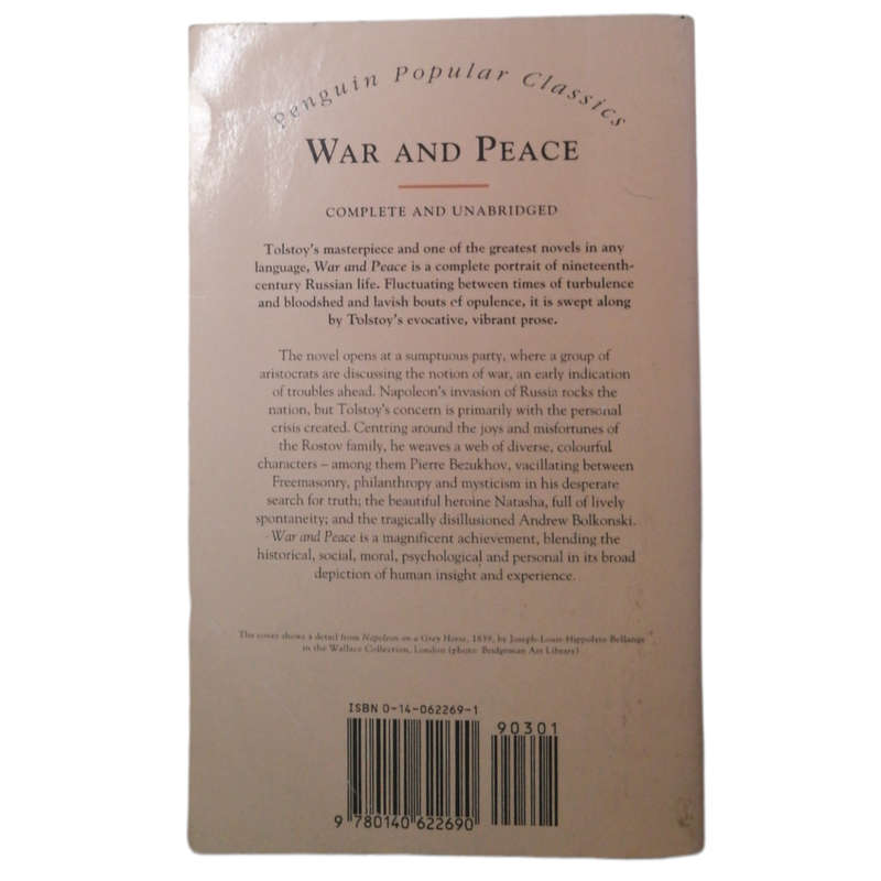 War And Peace by Leo Tolstoy 1997 Softcover