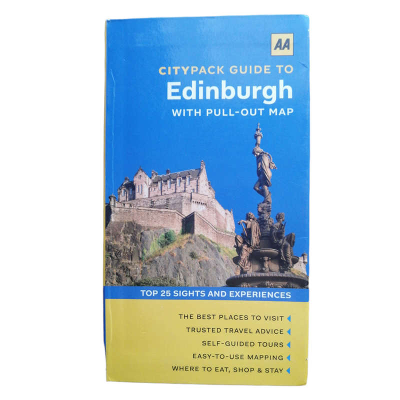 Citypack Guide To Edinburgh With Pull-Out Map 2016 Softcover