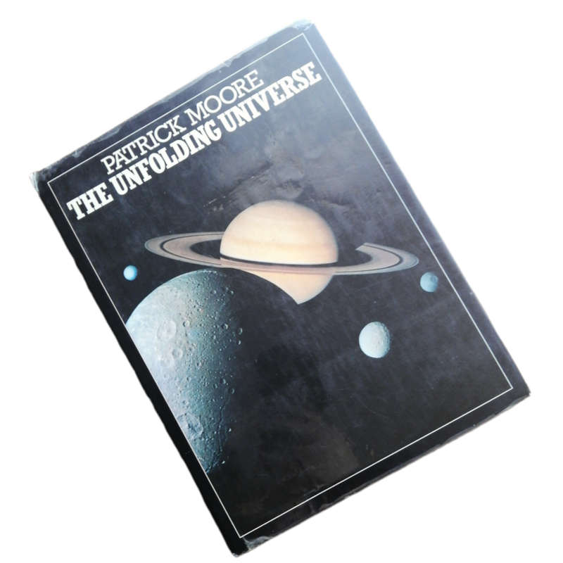 The Unfolding Universe by Patrick Moore 1982 Hardcover w/Dustjacket