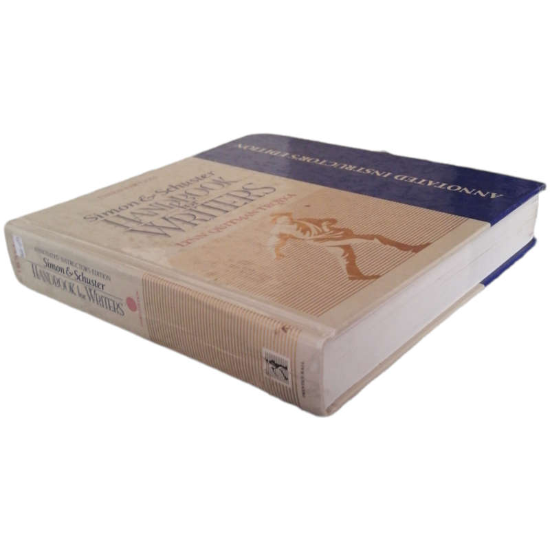 Simon & Schuster Handbook For Writers by Lynn Quitman Troyka 1993 Hardcover w/o Dustjacket