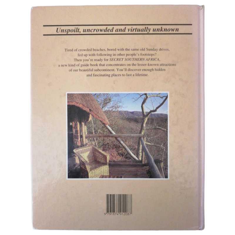 Secret Southern Africa by AA The Motorist Publications First Edition 1994 Hardcover w/o Dustjacket