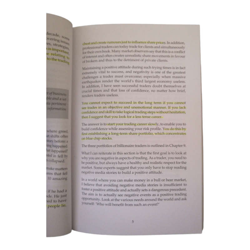 Master Trader- Novice To Professional In 6 Steps by Jacques Magliolo 2011 Softcover
