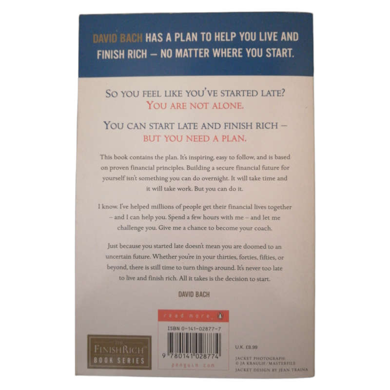 Start Late, Finish Rich by David Bach 2006 Softcover