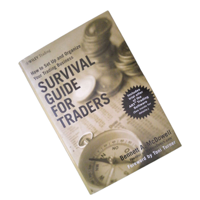 Survival Guide For Traders by Bennett A. McDowell 2012 Hardcover w/Dustjacket