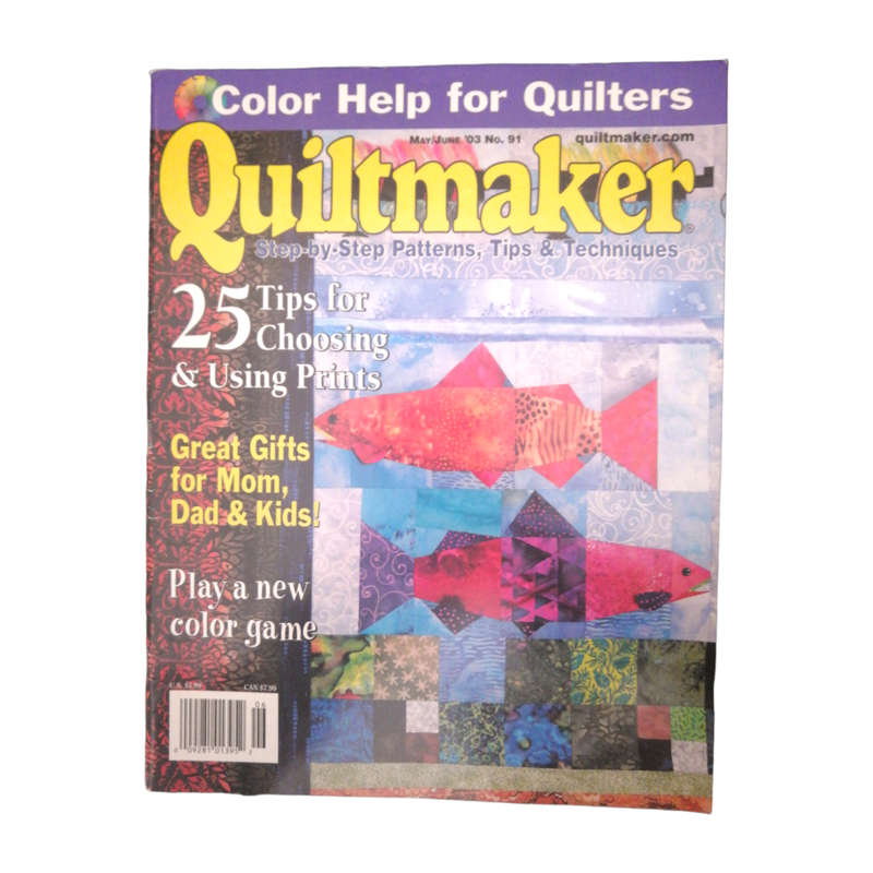 Quiltmaker 10 Magazine Batch - No. 72, 74, 78, 80, 83, 87, 89, 90, 91, 92 Softcover
