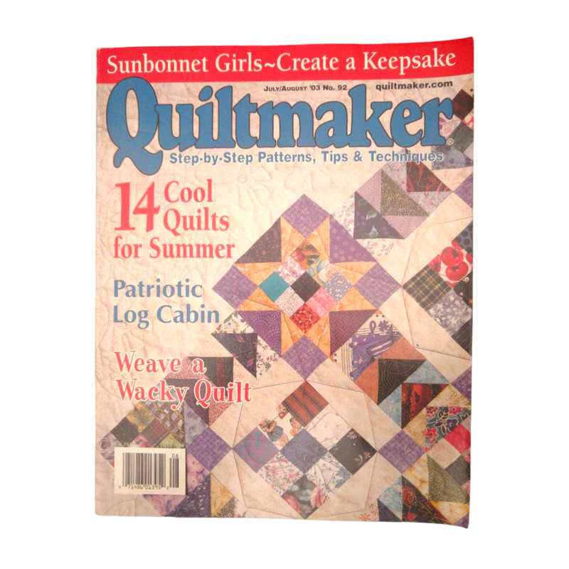 Quiltmaker 10 Magazine Batch - No. 72, 74, 78, 80, 83, 87, 89, 90, 91, 92 Softcover