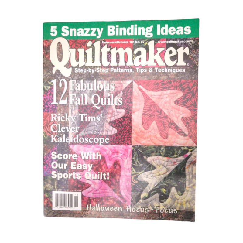 Quiltmaker 10 Magazine Batch - No. 72, 74, 78, 80, 83, 87, 89, 90, 91, 92 Softcover