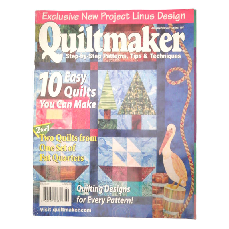 Quiltmaker 10 Magazine Batch - No. 96, 97, 98, 100, 102, 103, 104, 106, 107, 109 Softcover