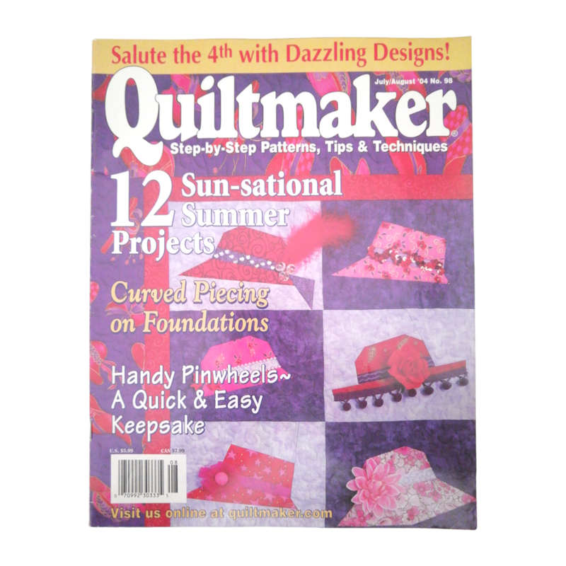 Quiltmaker 10 Magazine Batch - No. 96, 97, 98, 100, 102, 103, 104, 106, 107, 109 Softcover