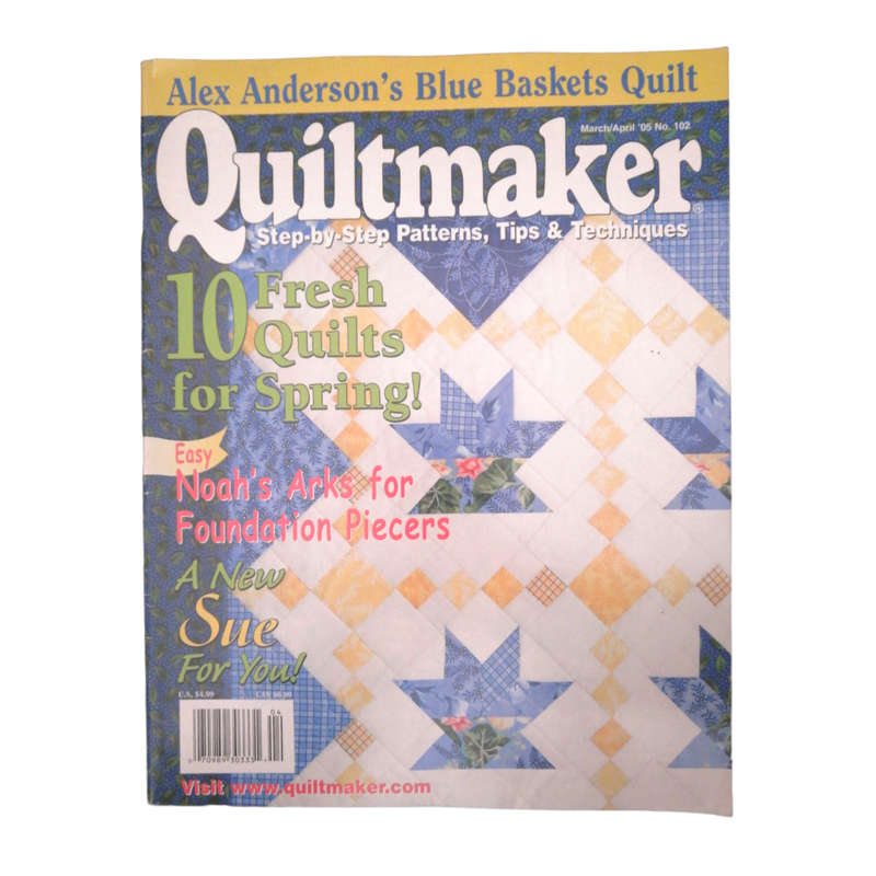 Quiltmaker 10 Magazine Batch - No. 96, 97, 98, 100, 102, 103, 104, 106, 107, 109 Softcover